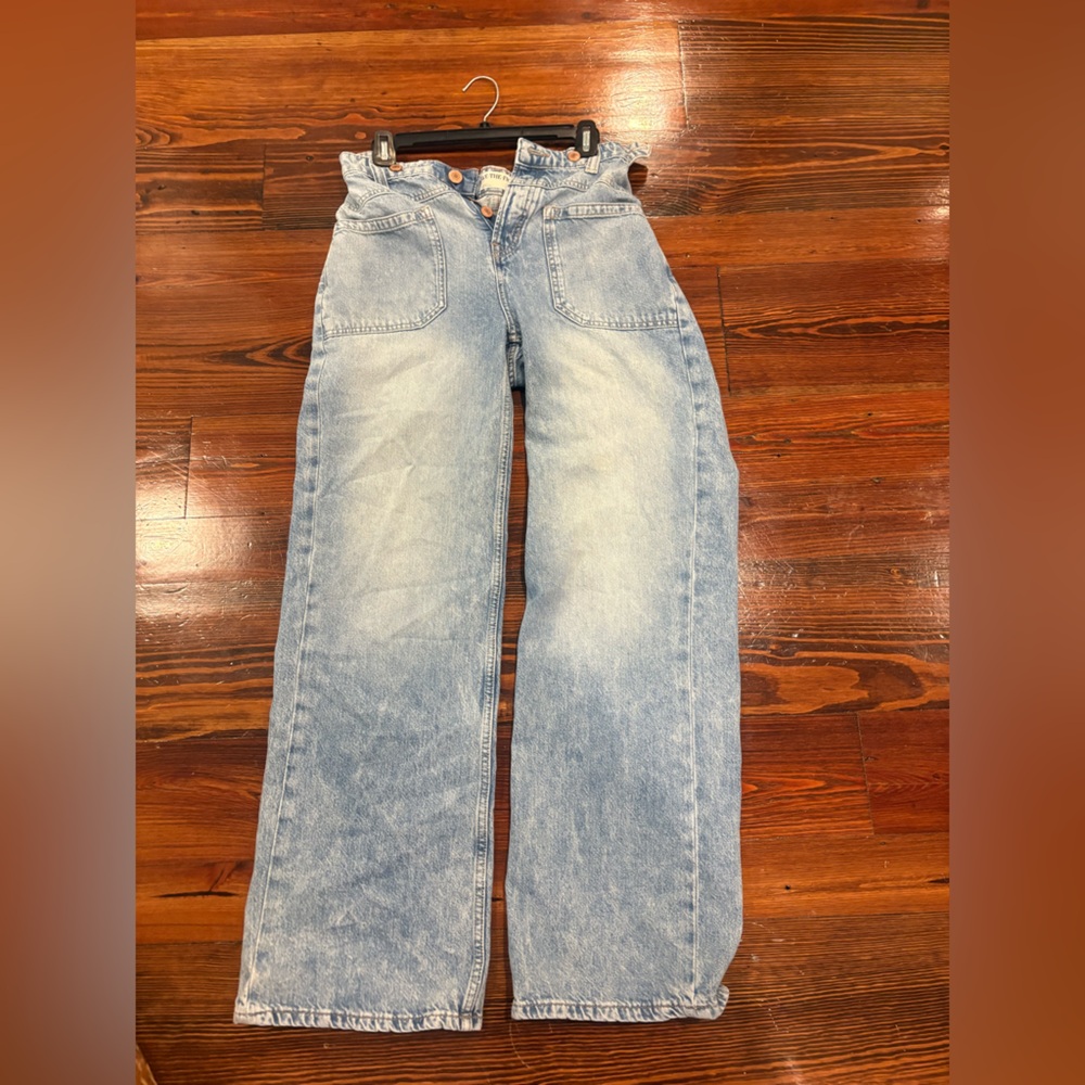 We The Free Women’s High-Rise wide leg Faded Blue Relaxed Jeans